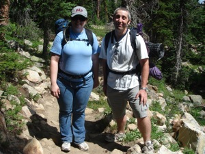 Backpacking With Melissa - Duck Lake 2008 - 011
